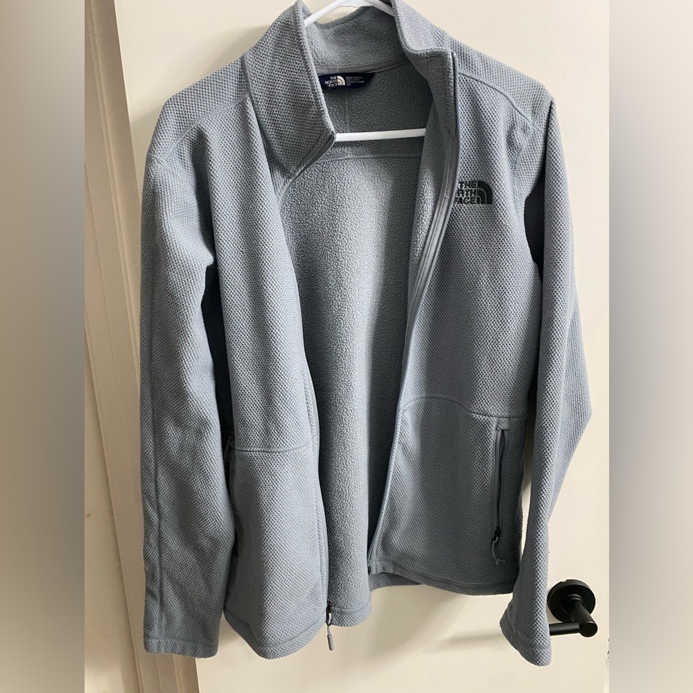 The North Face Men's Canyonlands Full-Zip Light Gray Performance Jacket Size S - Picture 2 of 12